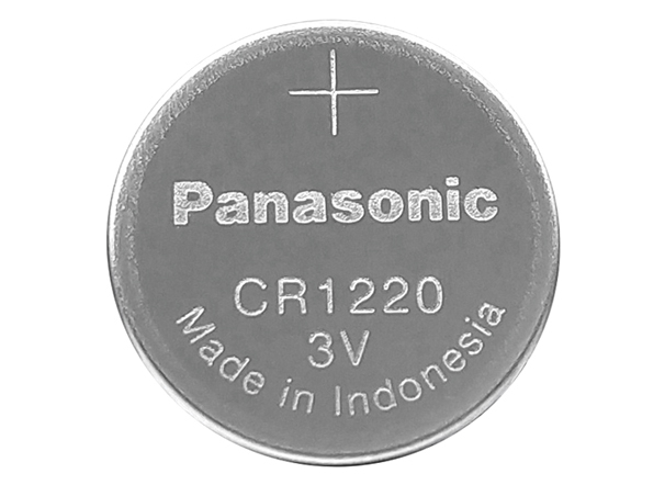 松下CR1220應用在CGM上，每年自放電約1%